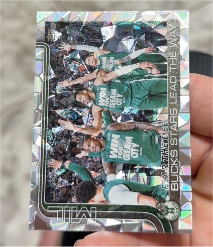 2025-26 Topps #281 Fear The Deer Bucks Stars Lead The Way — front