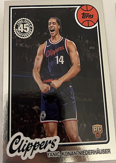 2025-26 Topps Basketball #80BK-93 Yanic Konan-Niederhäuser — front