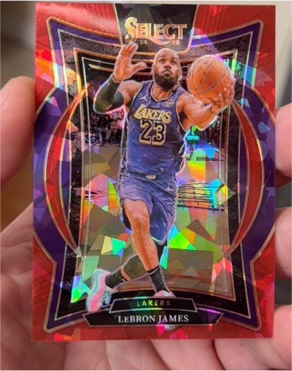 2024-25 Panini Select #54 LeBron James — front