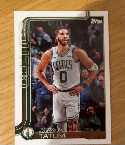 2025-26 Topps #0 Jayson Tatum — front