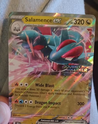 2025 Pokémon TCG #114 Salamence ex — front