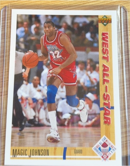 1991 Upper Deck #57 Magic Johnson — front