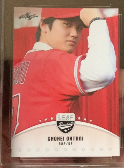 2018 Leaf Baseball #LB-01 Shohei Ohtani — front