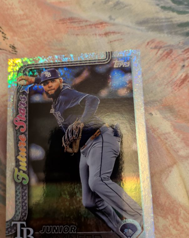2025 Topps Series 2 #477 Junior Caminero — front