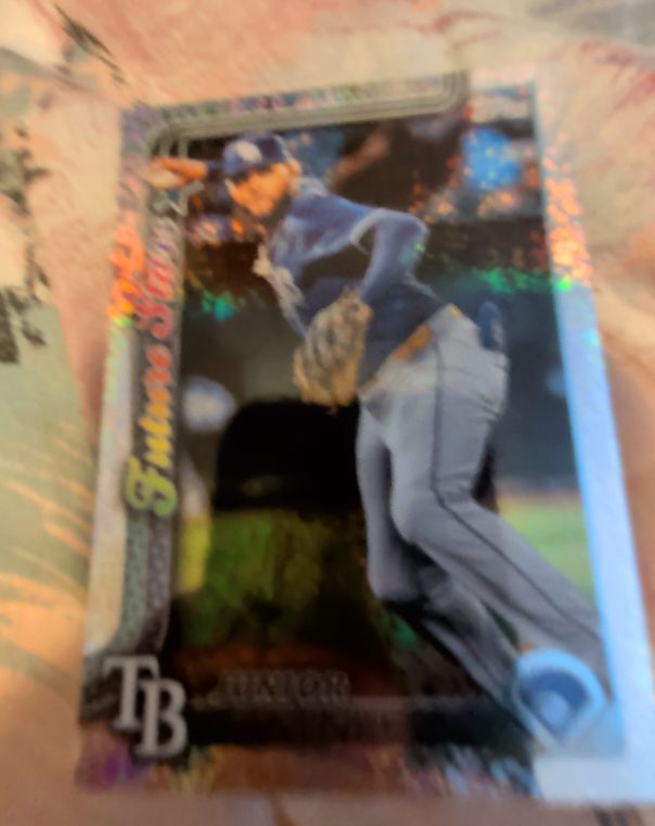 2025 Topps Series 2 #477 Junior Caminero — front