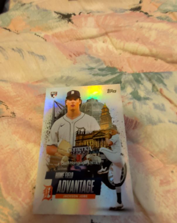 2025 Topps Series 2 #HA-28 Jackson Jobe Home Field Advantage RC — front