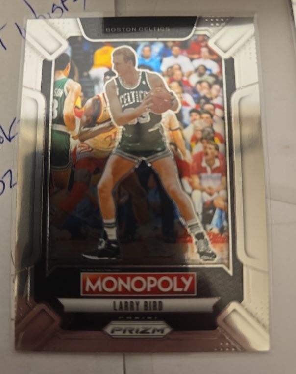 2024-25 Panini Prizm Monopoly #LEG3 Larry Bird — front