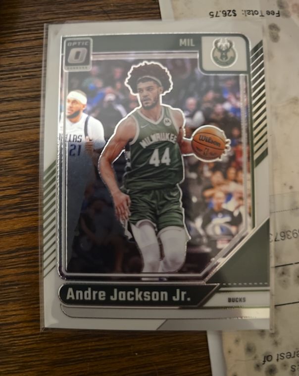 2024-25 Panini Donruss Optic #1 Andre Jackson Jr. — front