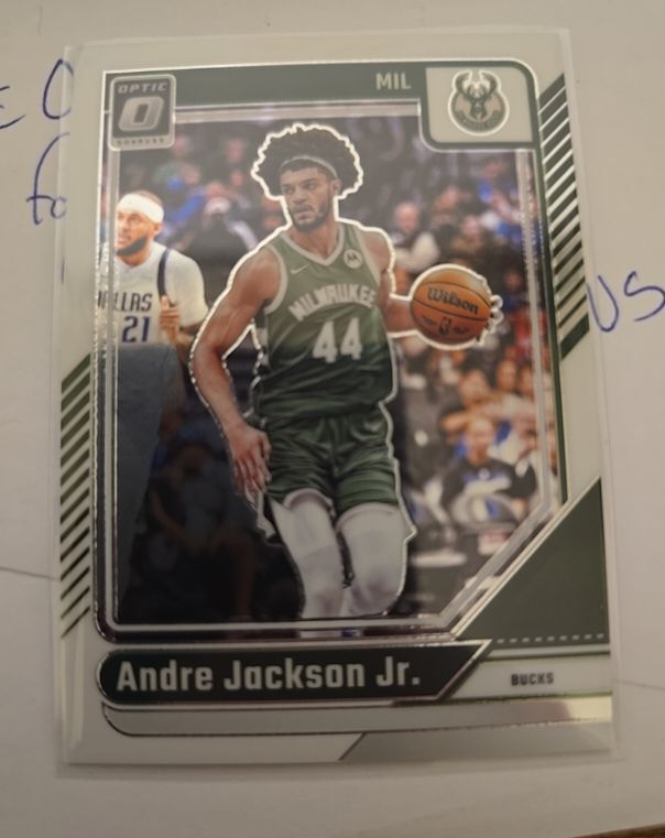 2024-25 Panini Donruss Optic #1 Andre Jackson Jr. — front