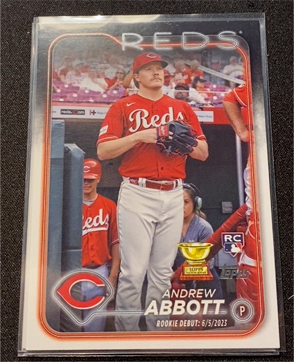 2024 Topps Update #US304 Andrew Abbott — front