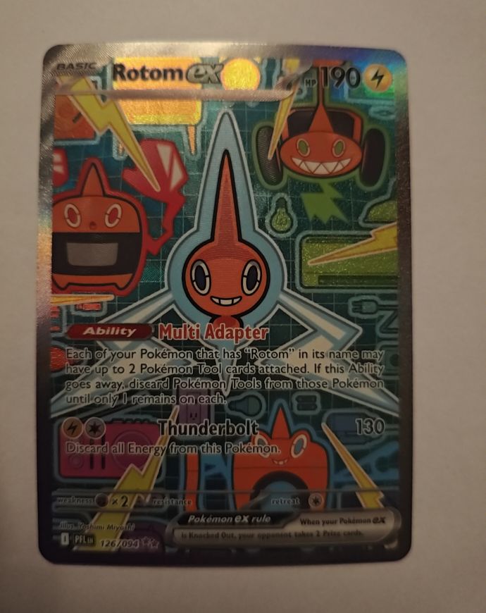 2012 Pokémon #126 Rotom ex — front