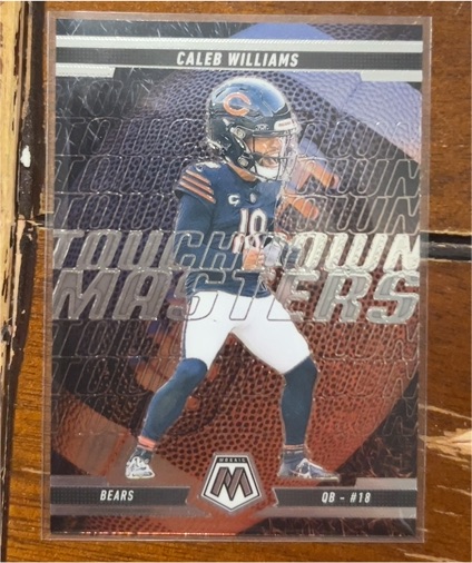 2025 Panini Mosaic #13 Caleb Williams Touchdown Masters — front