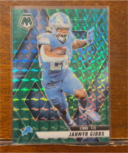2025 Panini Mosaic #103 Jahmyr Gibbs — front