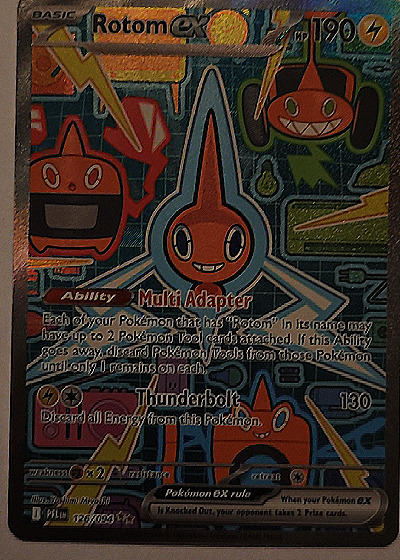 2025 Pokémon #126/094 Rotom ex — front
