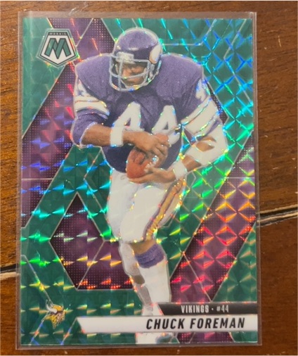 2020 Panini Mosaic #44 Chuck Foreman — front