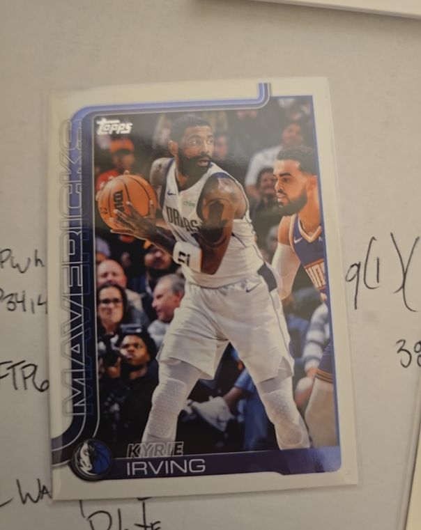 2025-26 Topps #168 Kyrie Irving — front