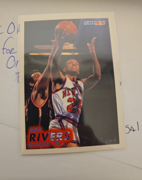 1993-94 Fleer #144 Doc Rivers — front