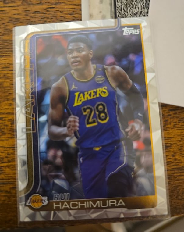 2025-26 Topps #154 Rui Hachimura — front