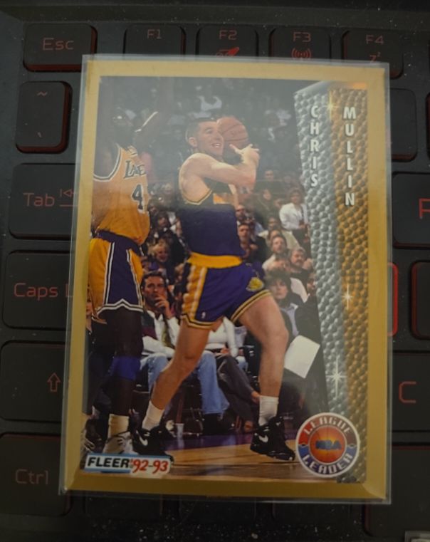 1992-93 Fleer #245 Chris Mullin — front