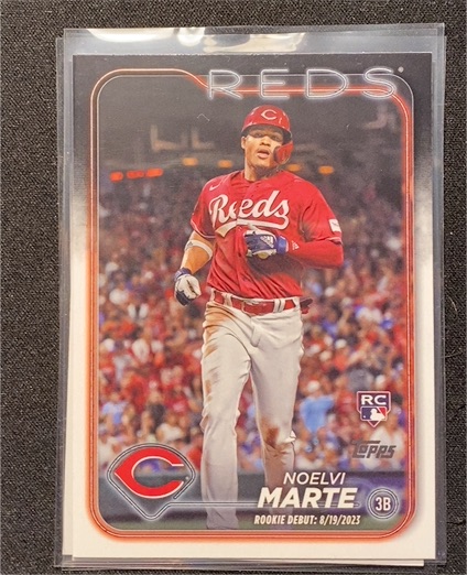 2024 Topps Update #US187 Noelvi Marte — front