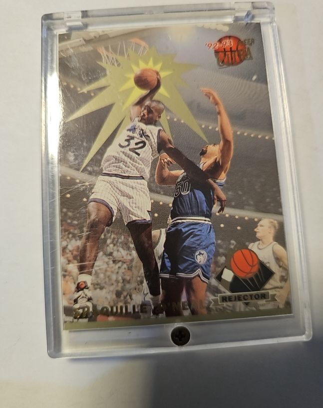 1992-93 Fleer Ultra #4 Shaquille O'Neal Rejector — front