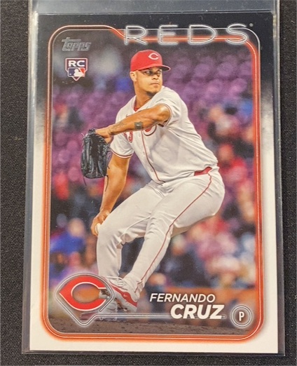 2024 Topps Update #US308 Fernando Cruz — front