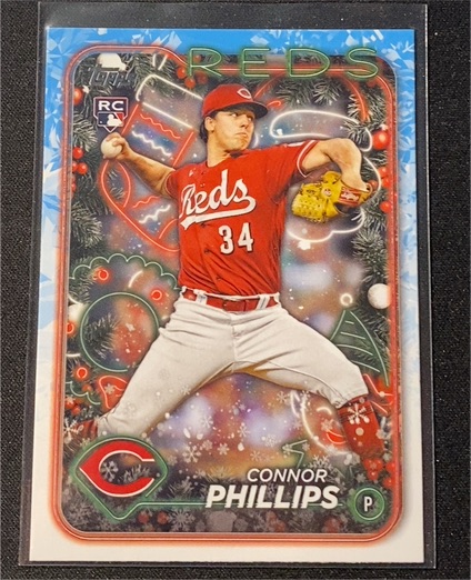 2024 Topps Holiday #H198 Connor Phillips — front