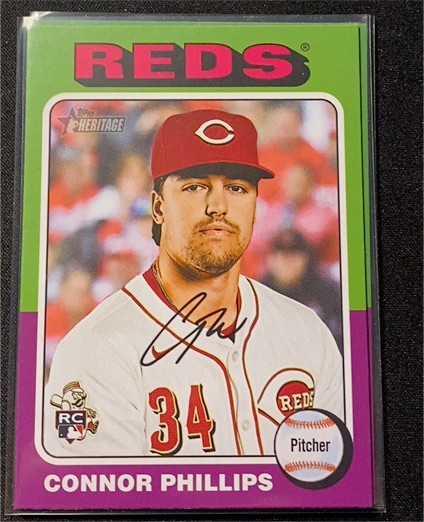 2024 Topps Heritage High Number #674 Connor Phillips — front