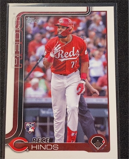 2025 Topps Series 1 #217 Rece Hinds — front