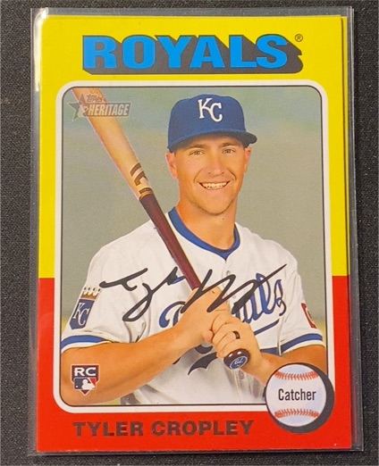 2024 Topps Heritage High Number #630 Tyler Cropley — front