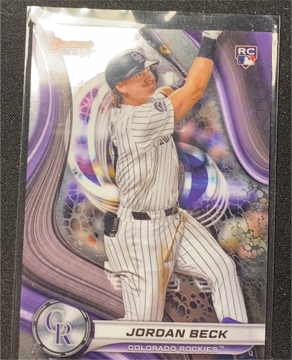 2024 Bowman's Best #26 Jordan Beck — front