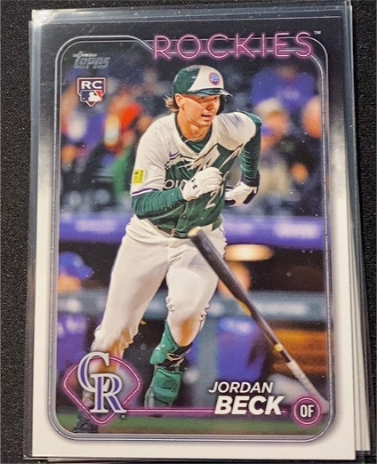 2024 Topps Update #US269 Jordan Beck — front