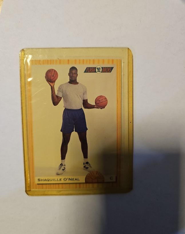 1992-93 Classic Draft Picks Flash Backs #104 Shaquille O'Neal — front