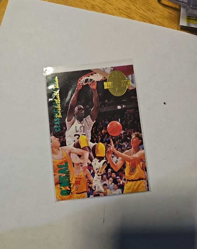 1993 Classic Four Sport #315 Shaquille O'Neal — front