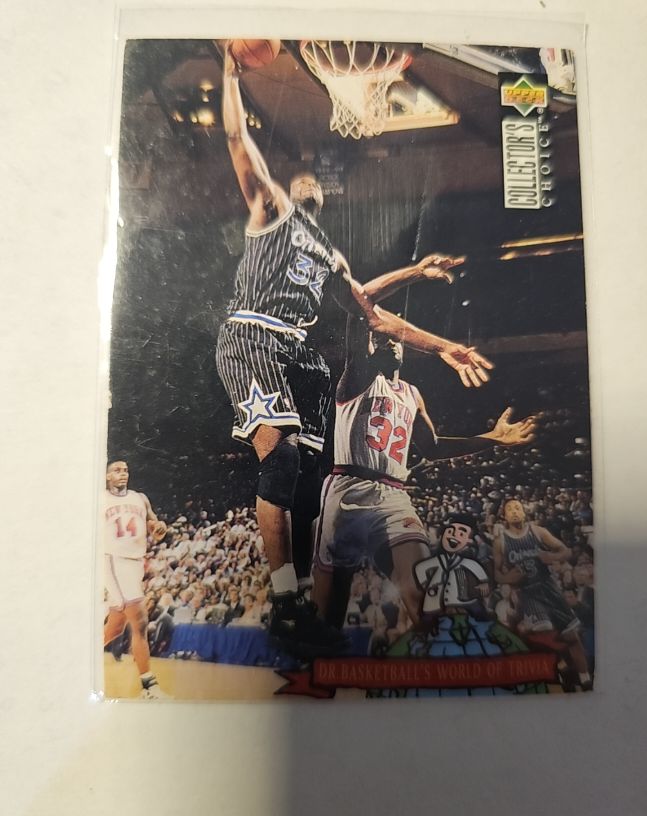 1994-95 Upper Deck Collector's Choice #400 Shaquille O'Neal — front