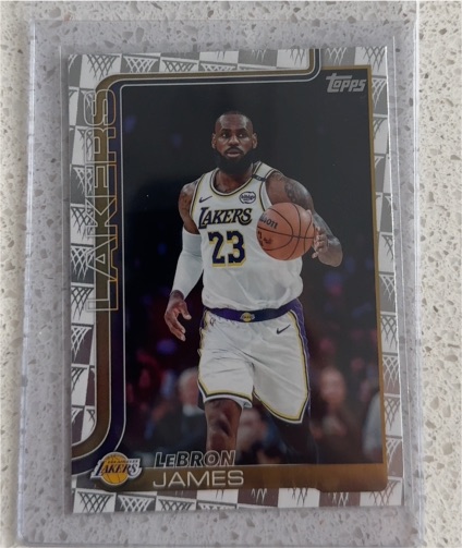 2025-26 Topps Basketball #150 LeBron James — front