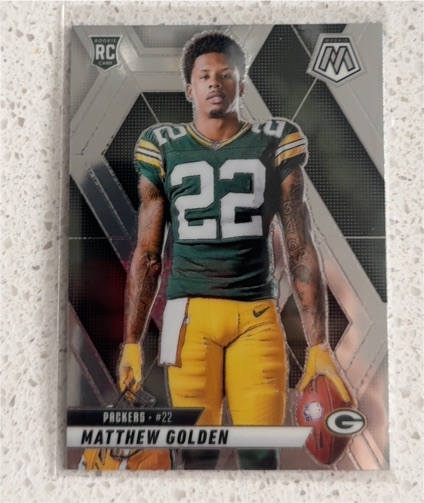 2025 Panini Mosaic #285 Matthew Golden — front