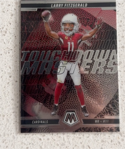 2025 Panini Mosaic Touchdown Masters #20 Larry Fitzgerald — front