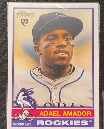 2025 Topps Heritage #61 Adael Amador — front