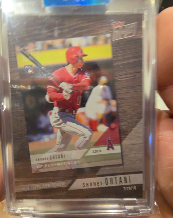 2019 Topps Now Review #TN-3 Shohei Ohtani — front