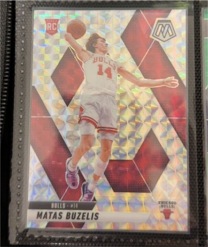 2024-25 Panini Mosaic #223 Matas Buzelis — front