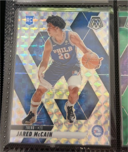 2024-25 Panini Mosaic #228 Jared McCain — front