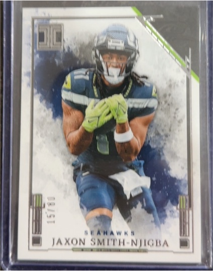 2025 Panini Impeccable #62 Jaxon Smith-Njigba — front