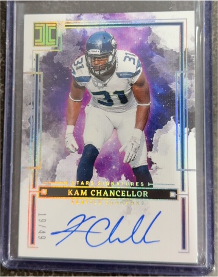 2025 Panini Impeccable #19 Kam Chancellor — front