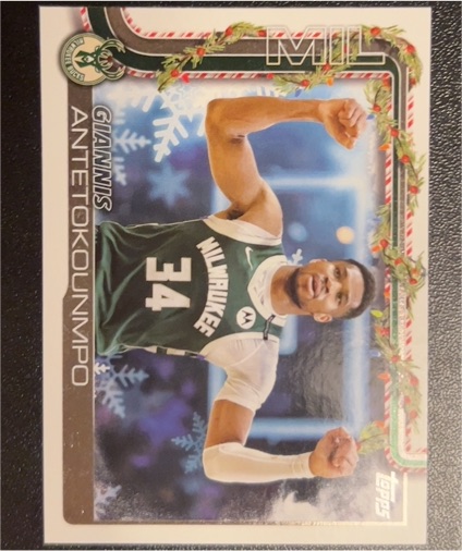 2025-26 Topps #54 Giannis Antetokounmpo — front