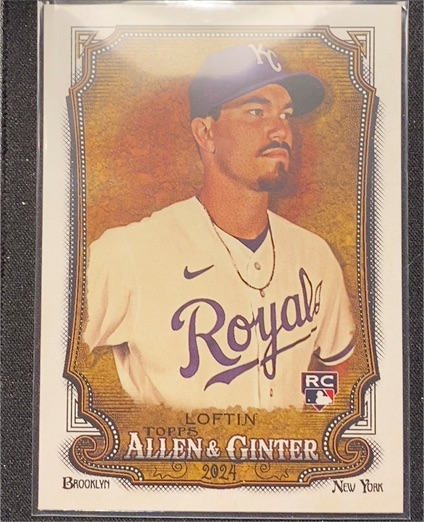 2024 Topps Allen & Ginter #76 Nick Loftin — front
