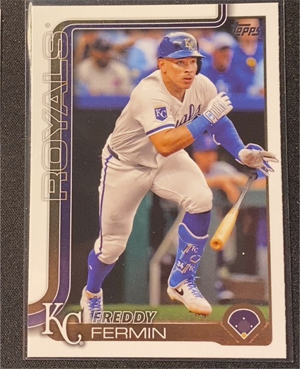 2025 Topps #346 Freddy Fermin — front