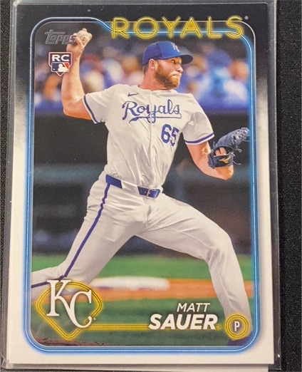 2024 Topps Update Series #US25 Matt Sauer — front