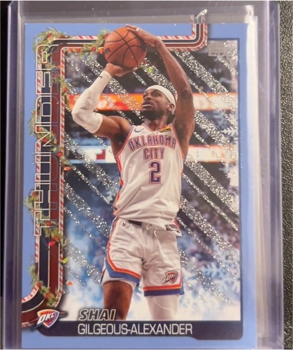 2025-26 Topps Basketball #115 Shai Gilgeous-Alexander — front