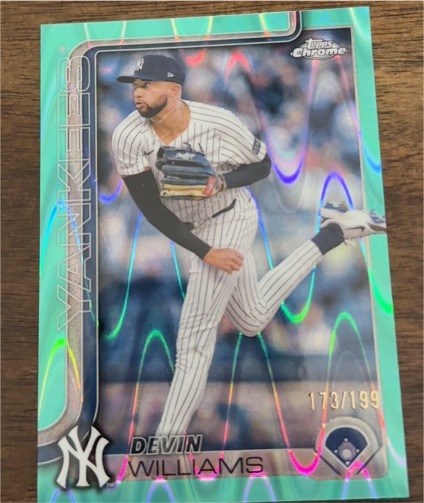 2025 Topps Chrome #153 Devin Williams — front